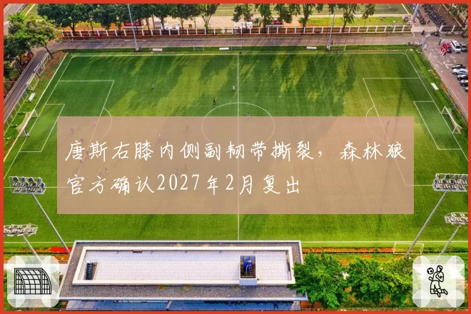 唐斯右膝内侧副韧带撕裂,森林狼官方确认2027年2月复出